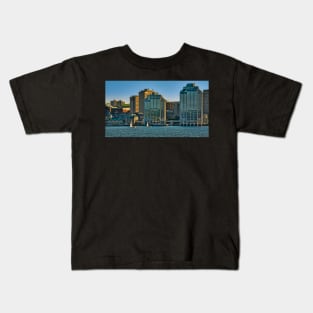 Twin Purdy Towers of Halifax Kids T-Shirt